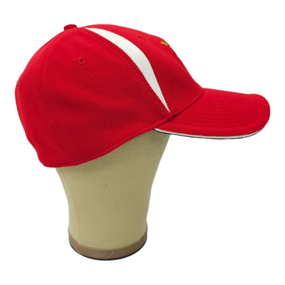 Louisville Cardinals ProFlex Fitted L/XL Cap Embroidered Logo Louie Baseball Hat - Picture 11 of 13